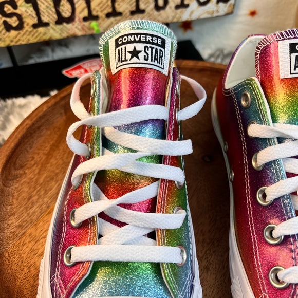 CONVERSE CTAS OX WHITE/PINK/EGRET - Picture 14 of 14